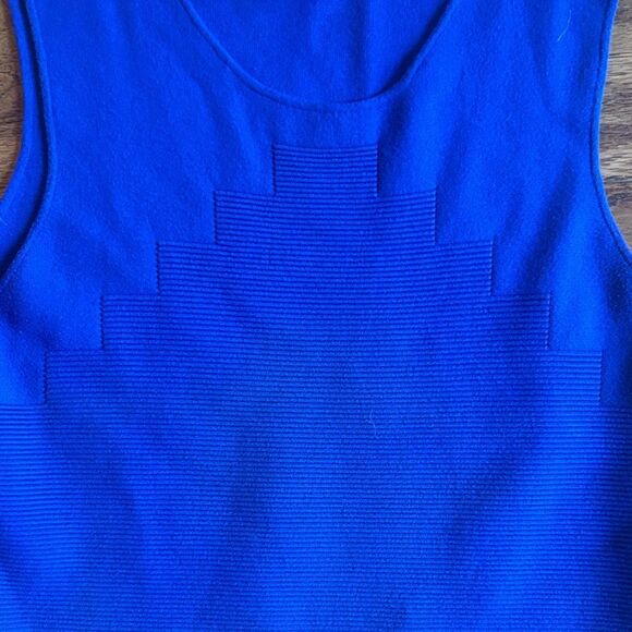 Armani Collezioni Cobalt Blue Mini Dress made in Italy 🇮🇹 - Picture 5 of 10